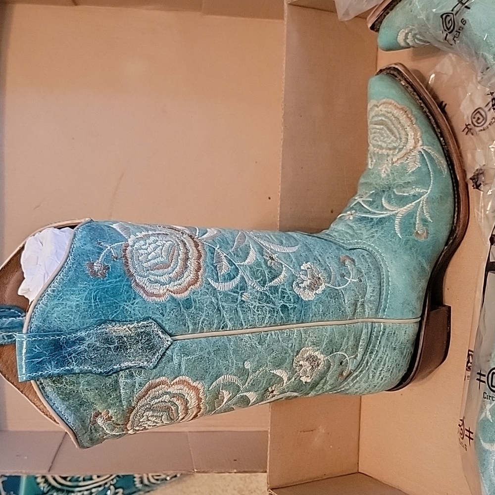 Circle G turquoise boots